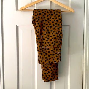 Madewell high rise 10 dot skinny jeans NWOT